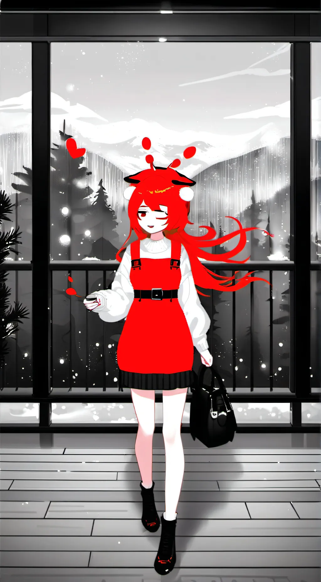 ai character: pollination  background