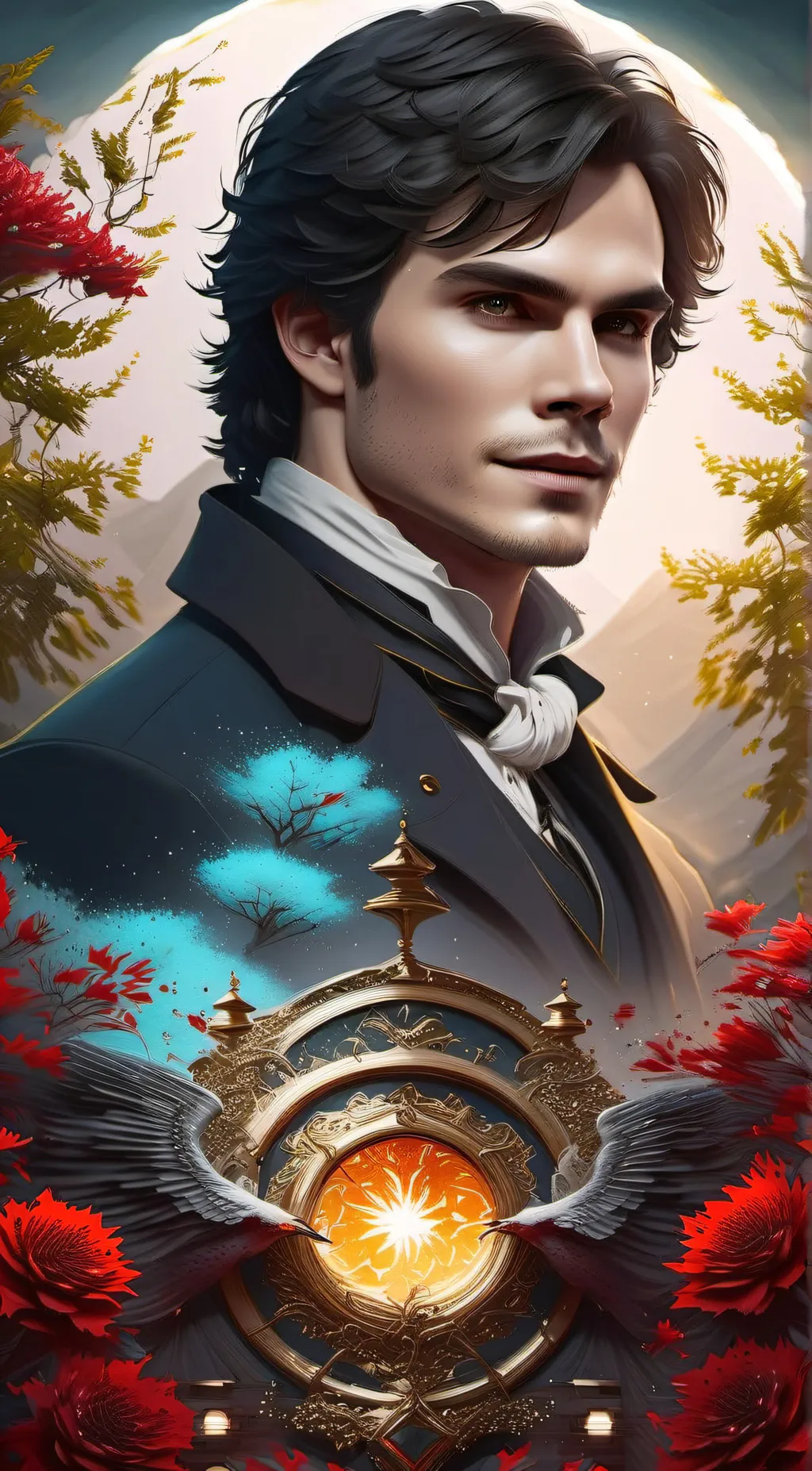 ai character: Tvd  background