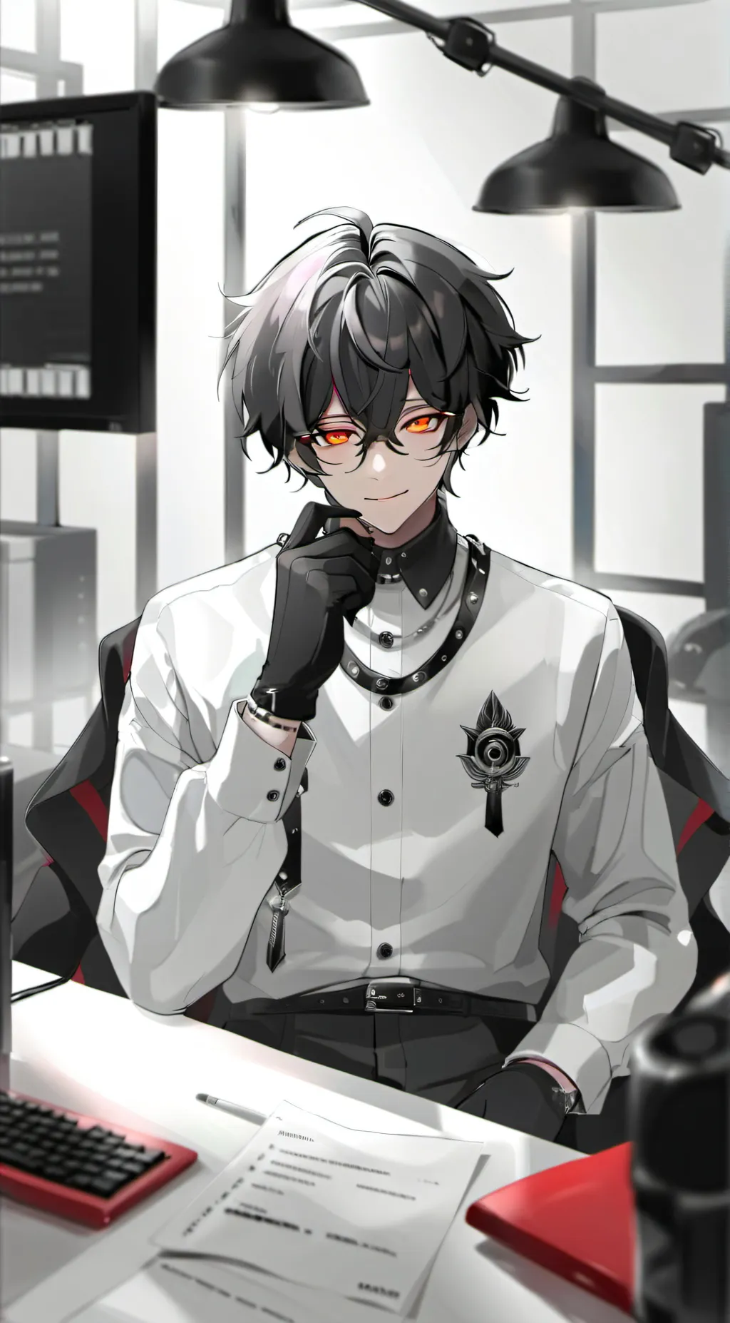 ai character: Arata background
