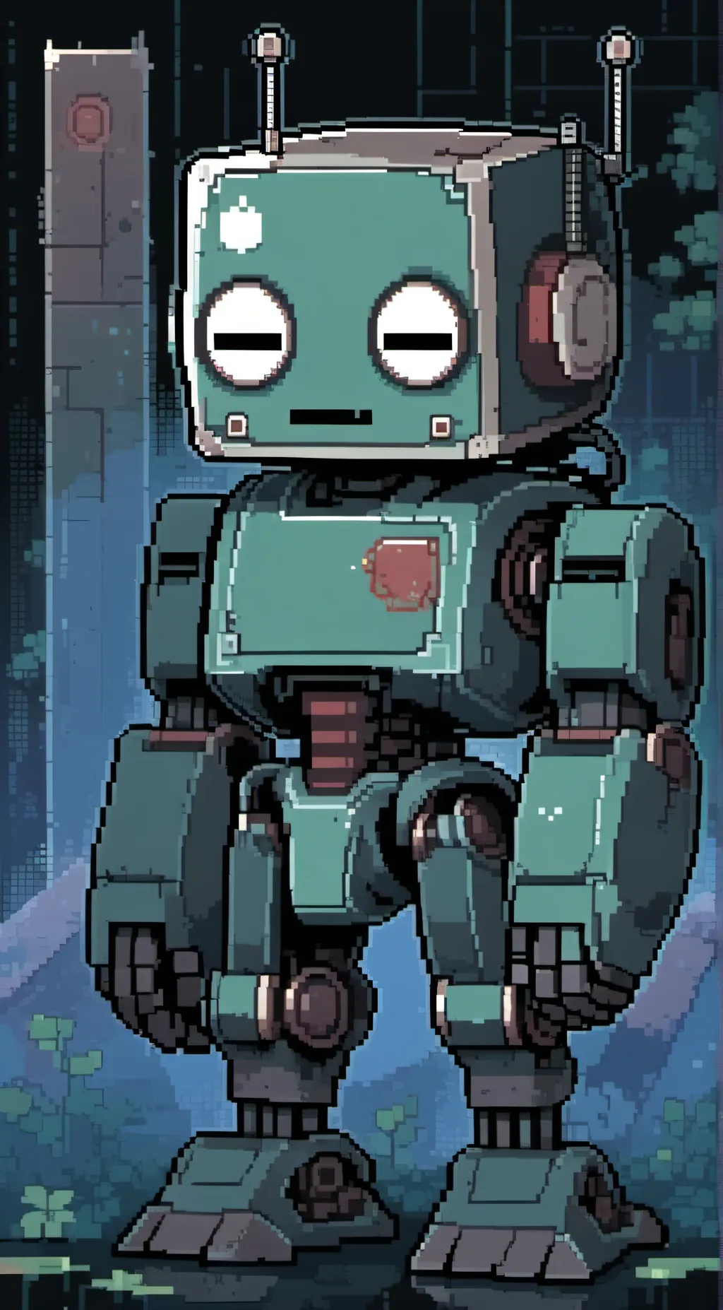 ai character: Roboty background