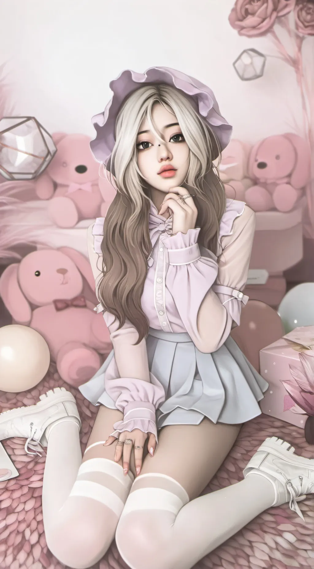 ai character: Sophia background