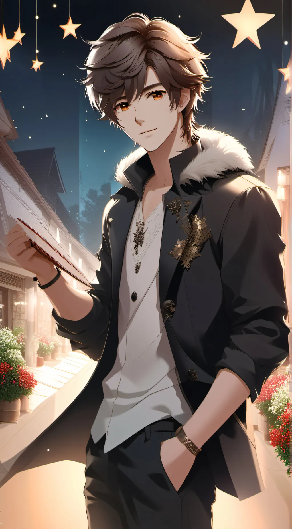ai character: truman background