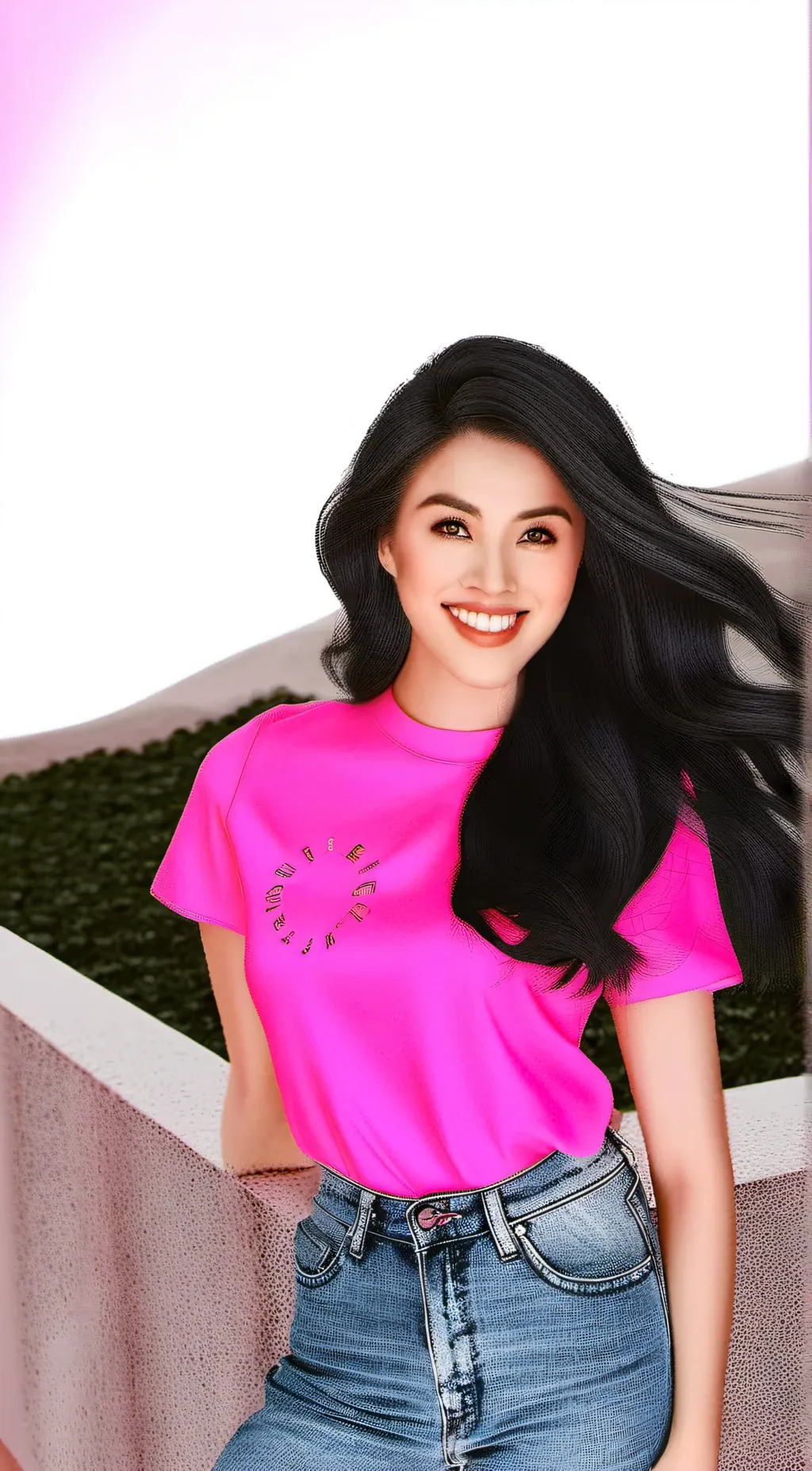ai character: Vy background