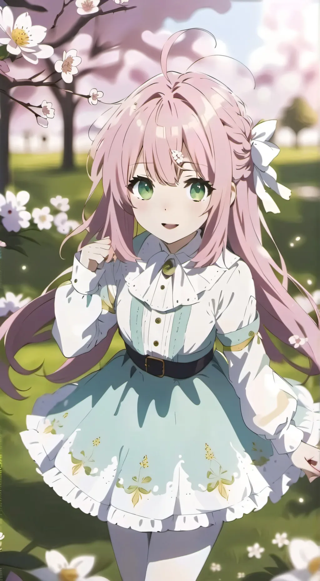 ai character: 遥 background