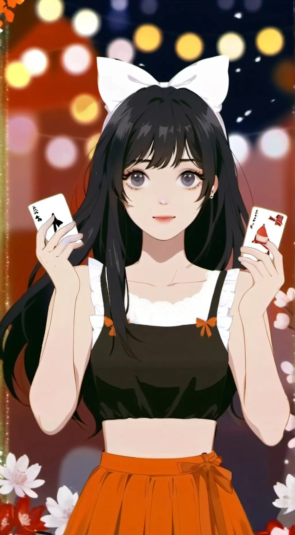 ai character: Layna background
