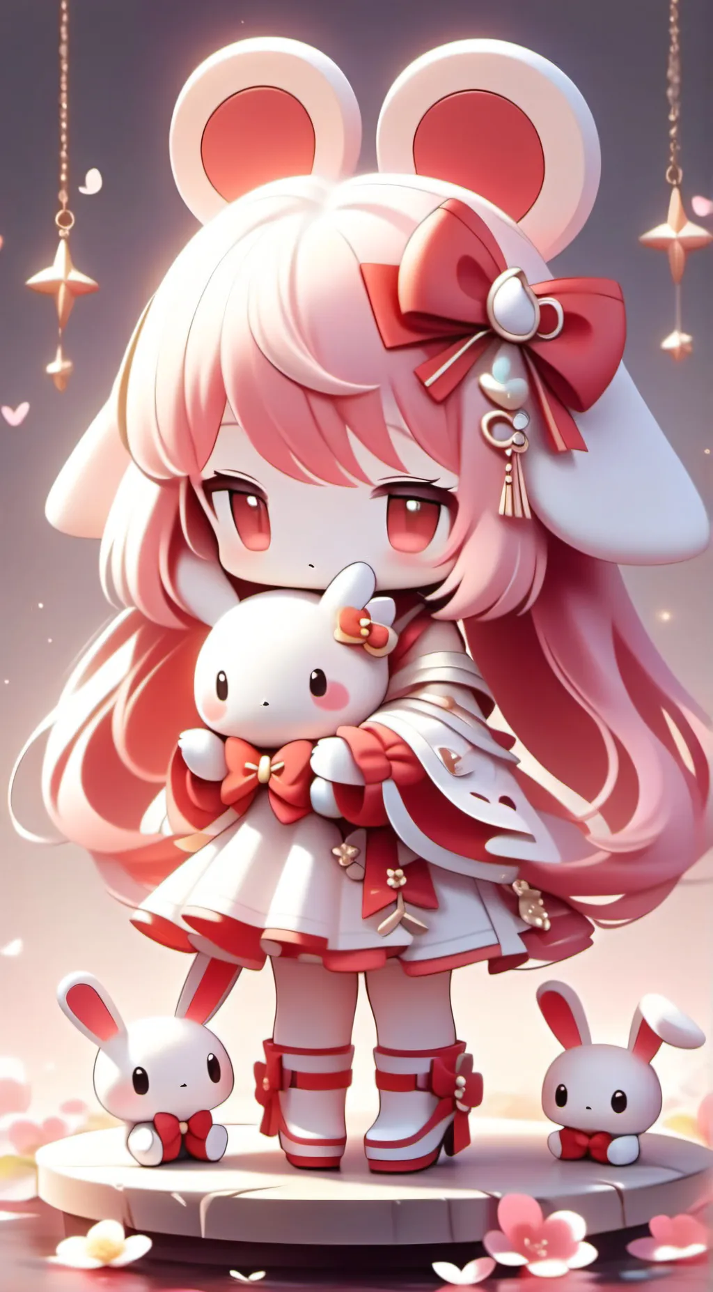 ai character: My melody background