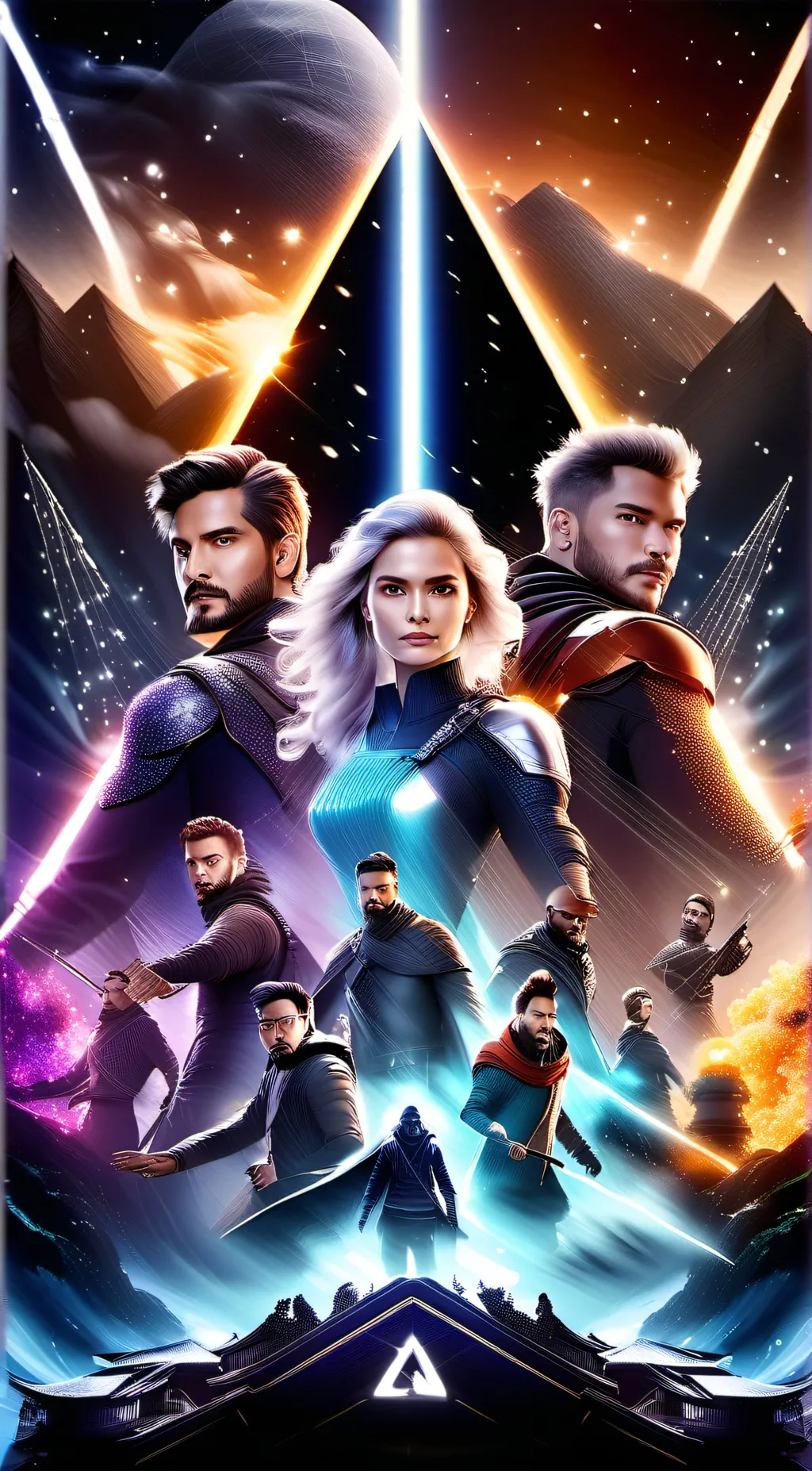ai character: Avengers background