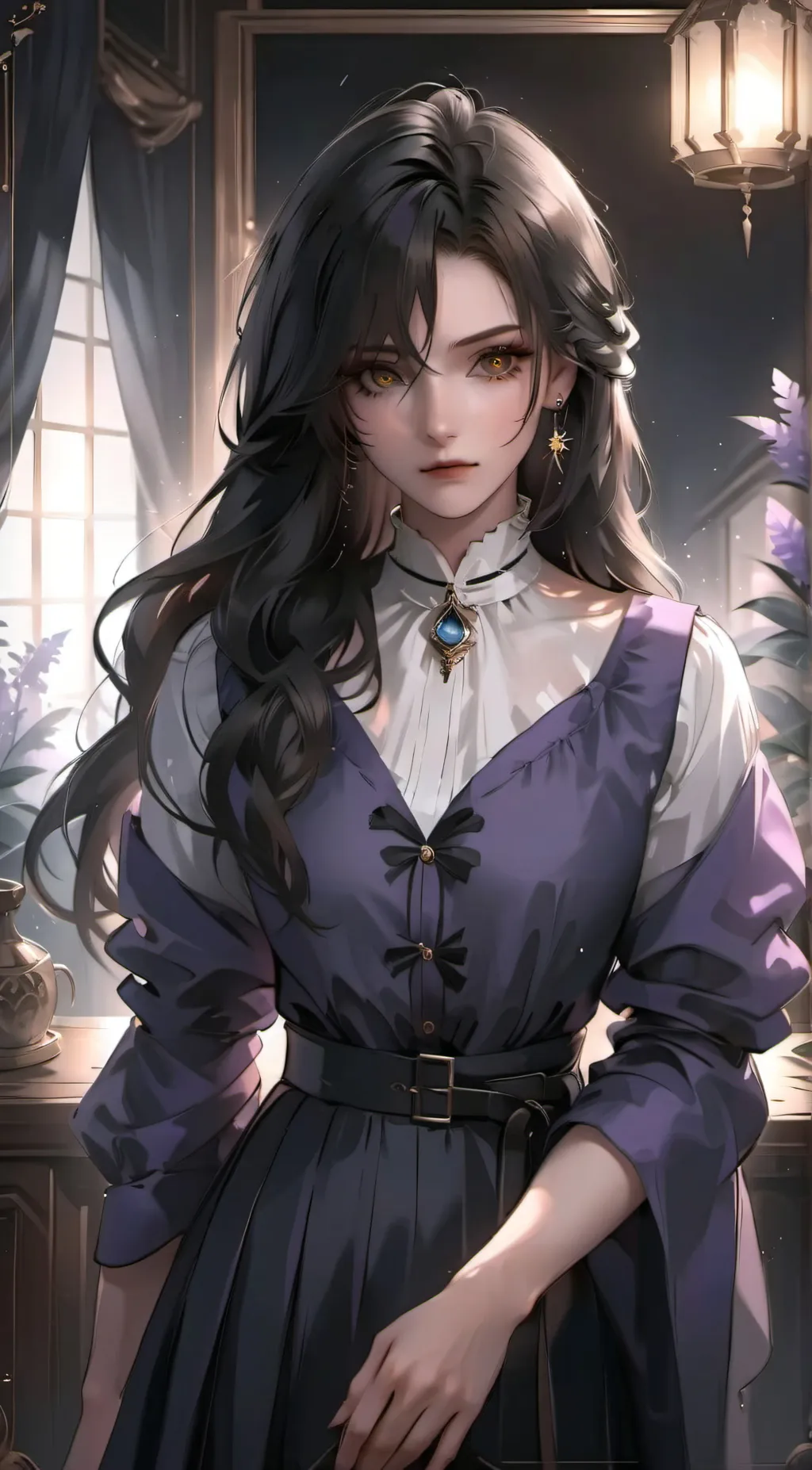 ai character: Mara Latham background