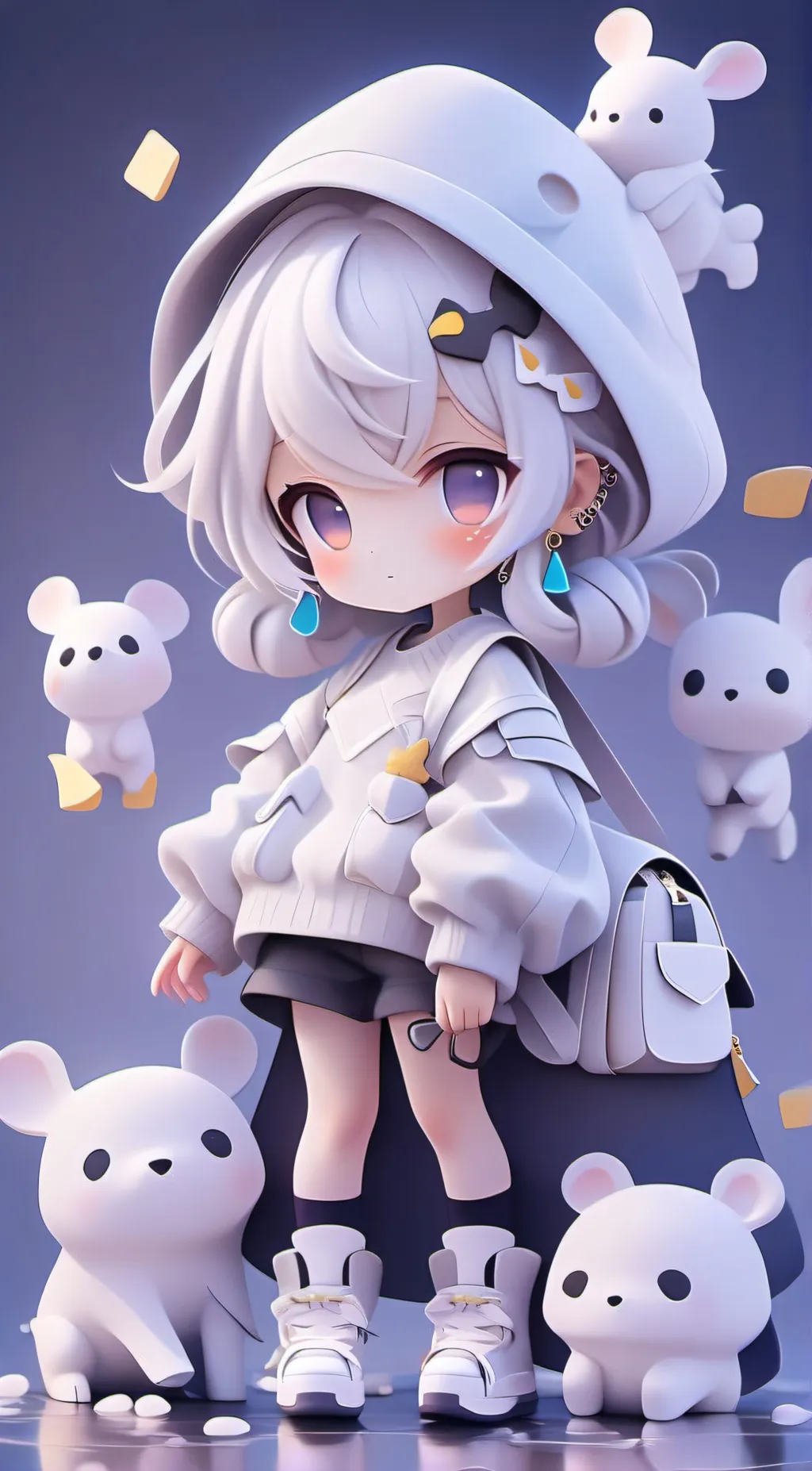 ai character: Hína background