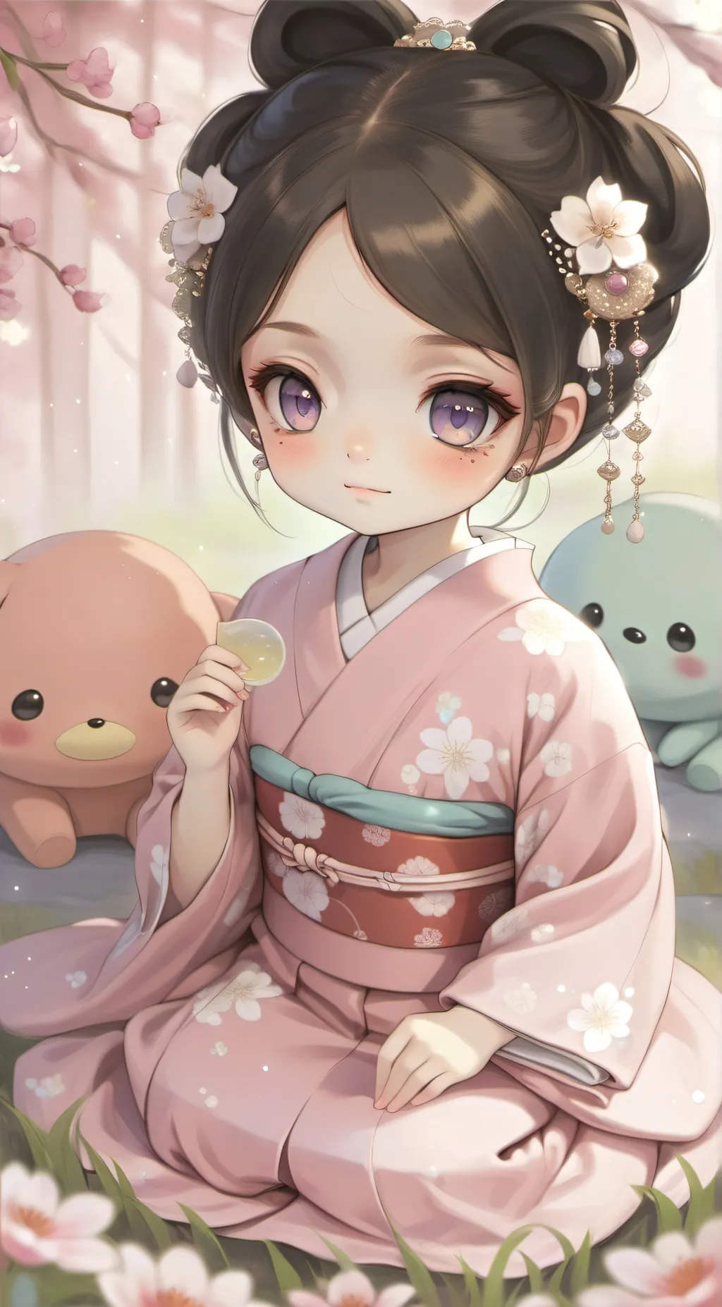 ai character: to my supporters!♥ background