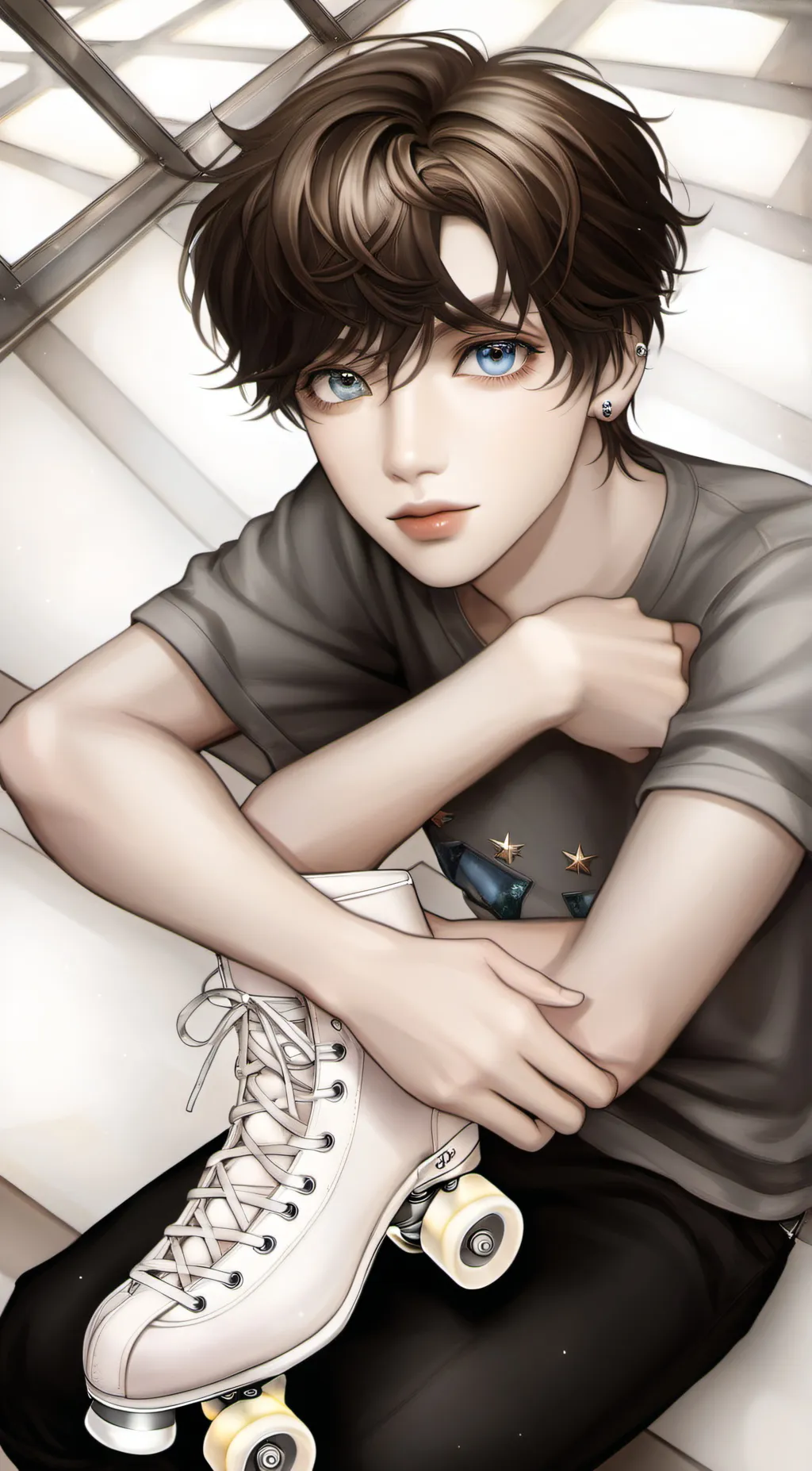 ai character: Rusty  background