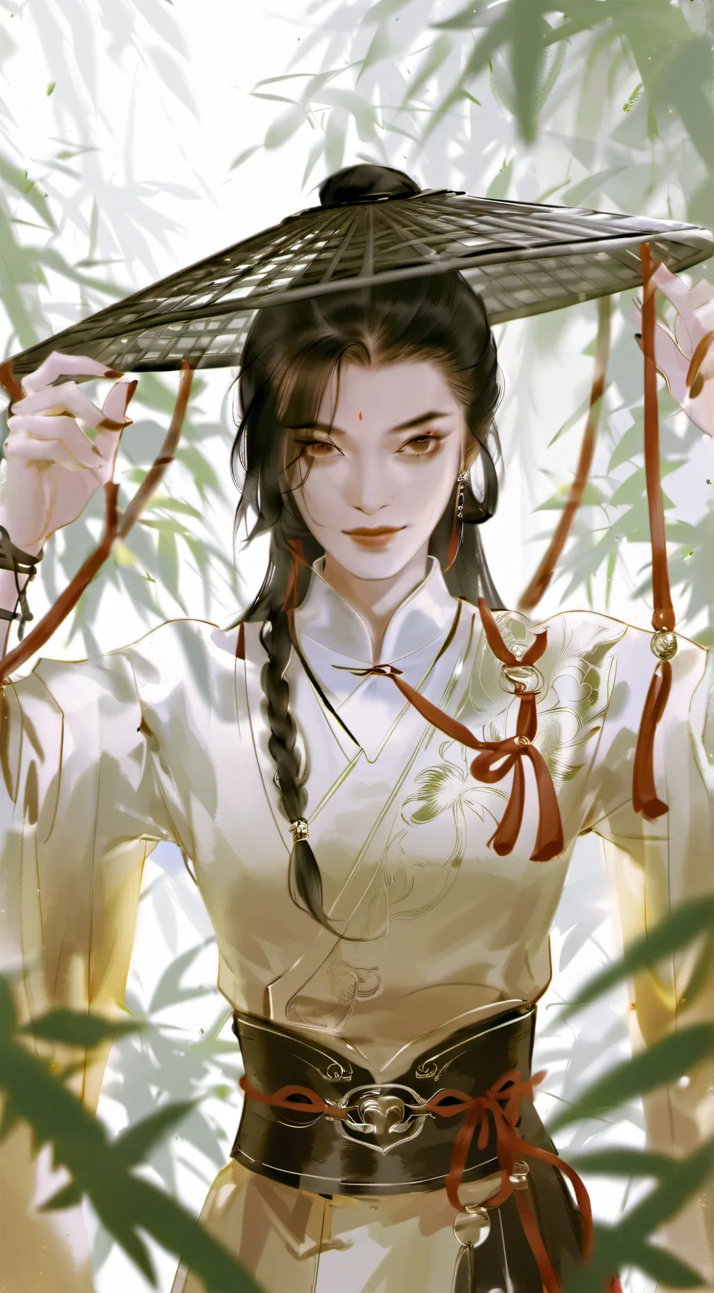 ai character: ng mui background