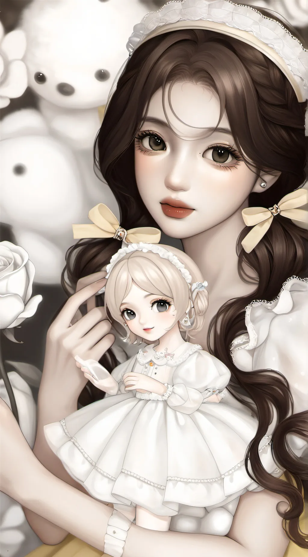 ai character: Esperanza background