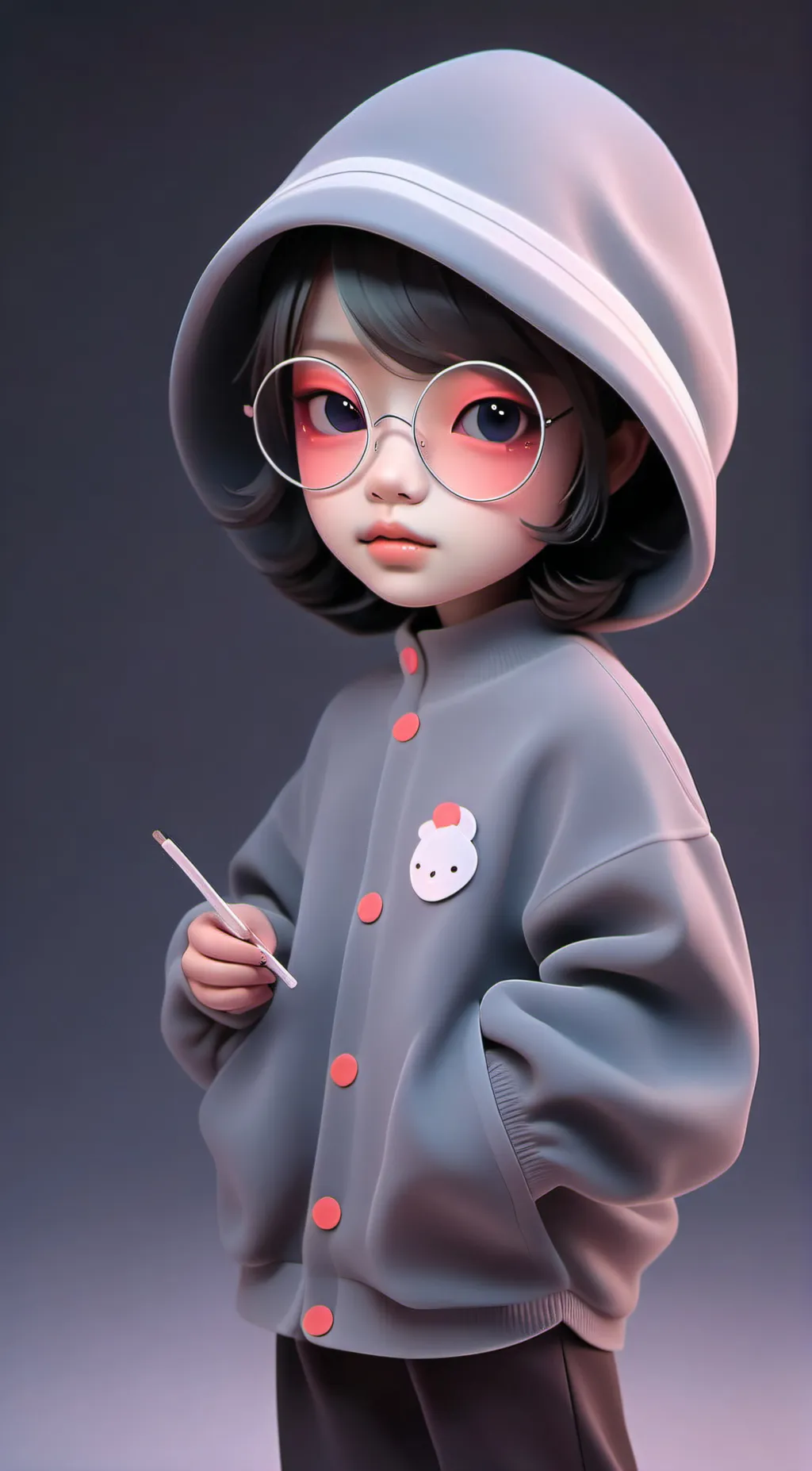 ai character: lia background