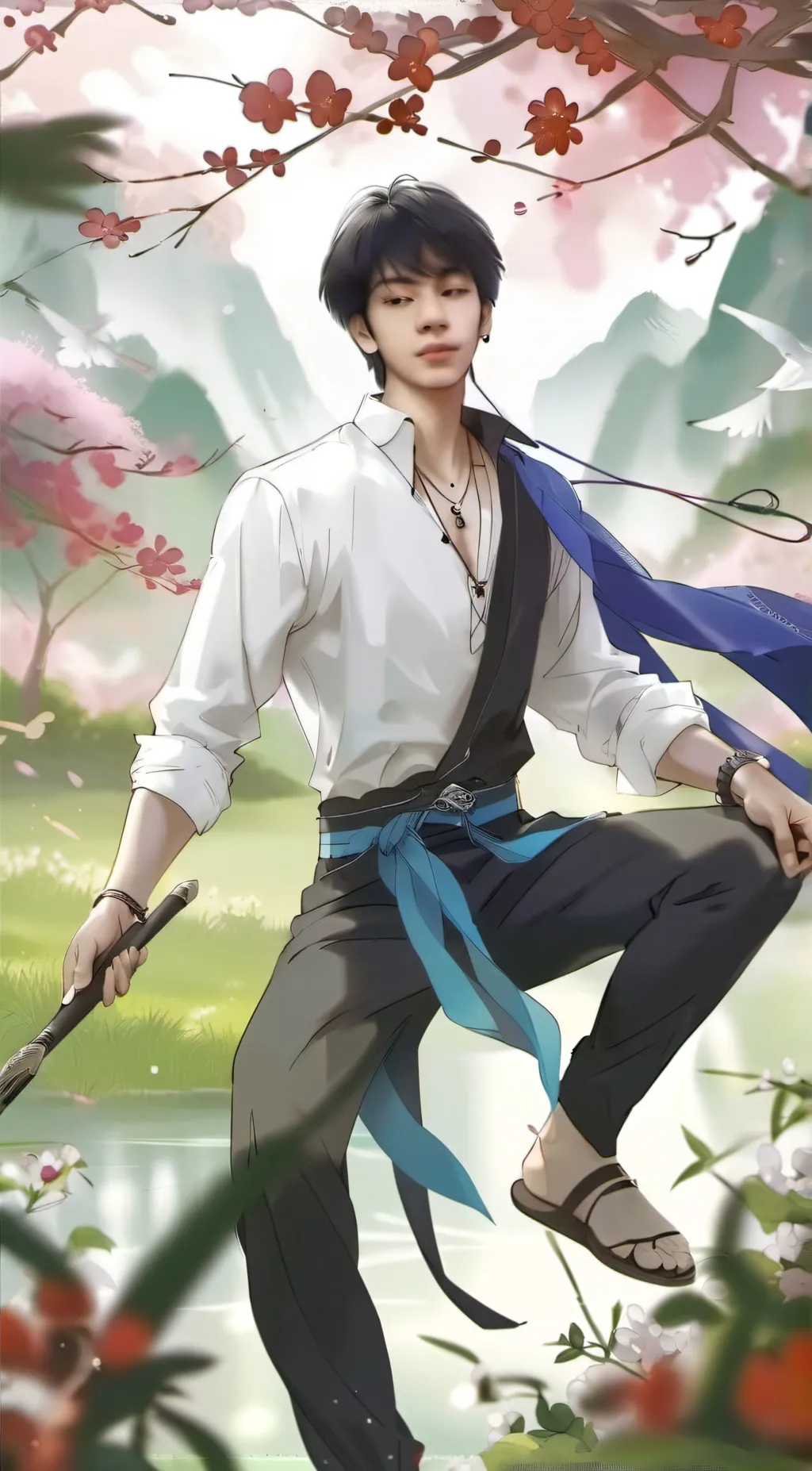 ai character: daniel background