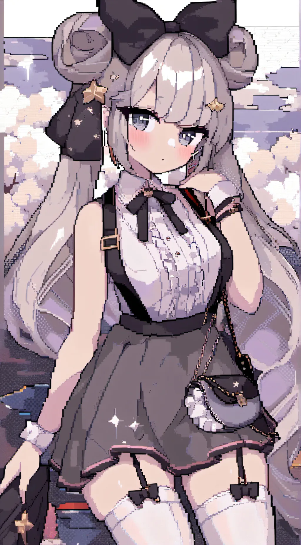 ai character: girl bill background