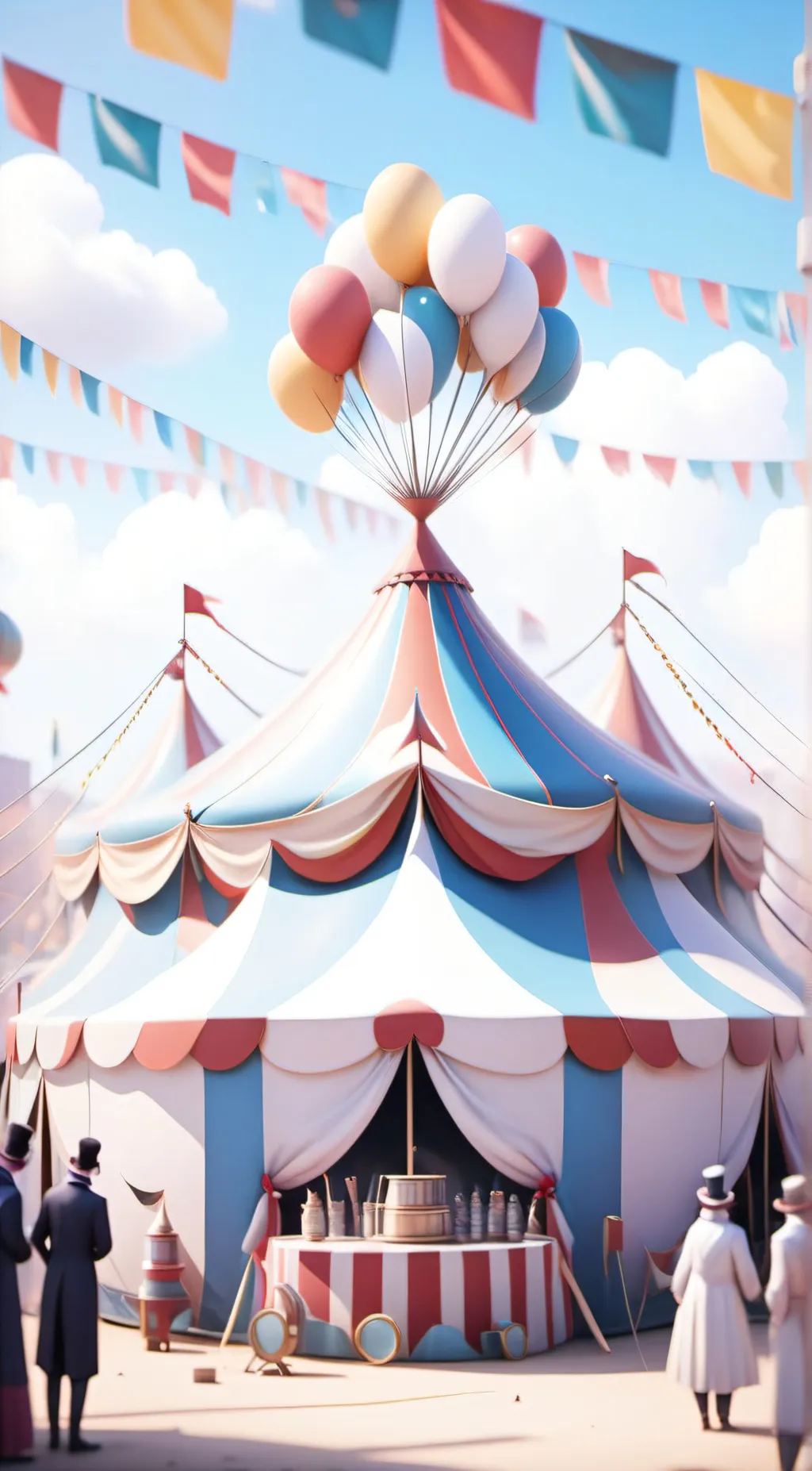 ai character: Tadc meets hh background