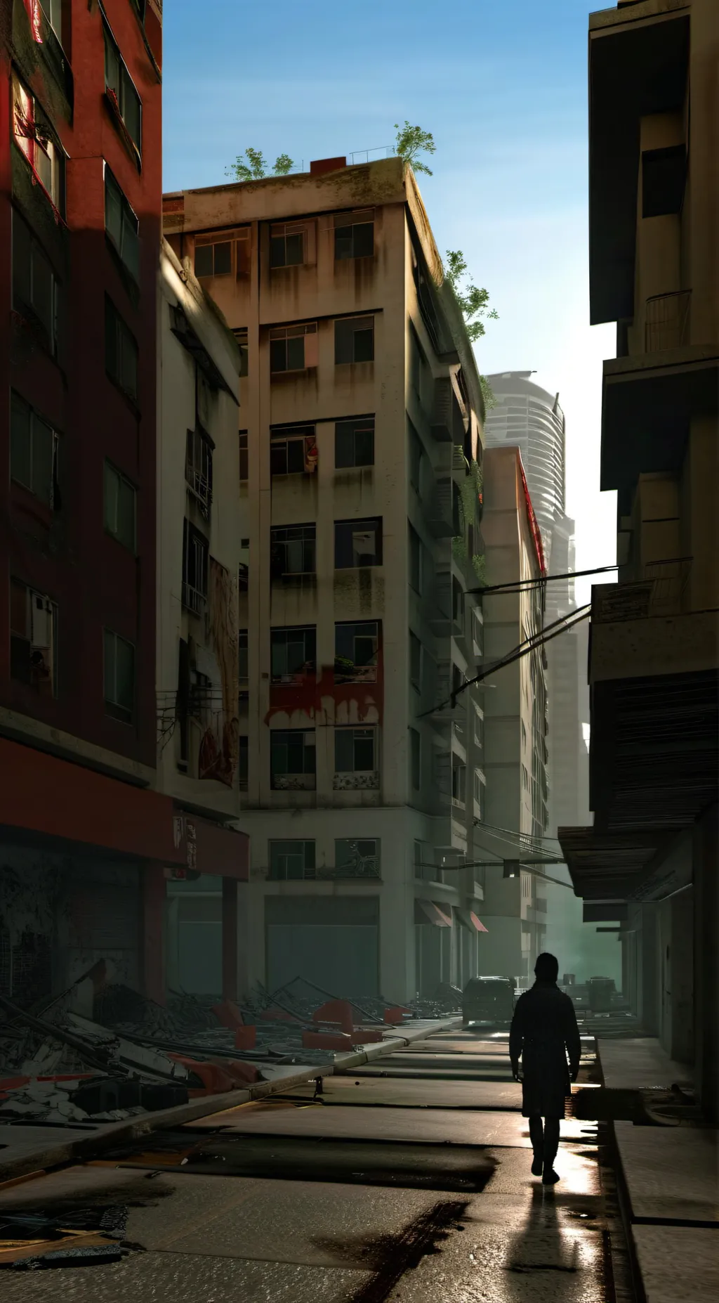 ai character: Terminator  background