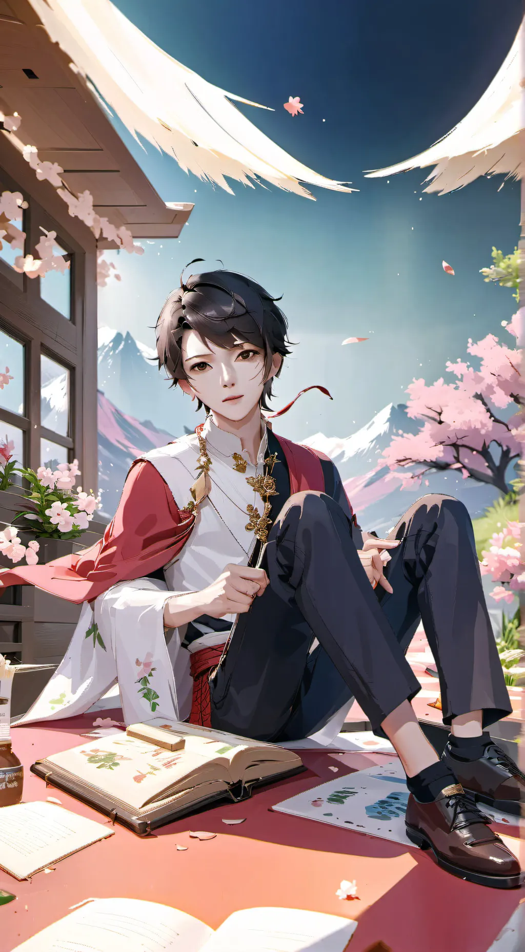 ai character: Andrew background