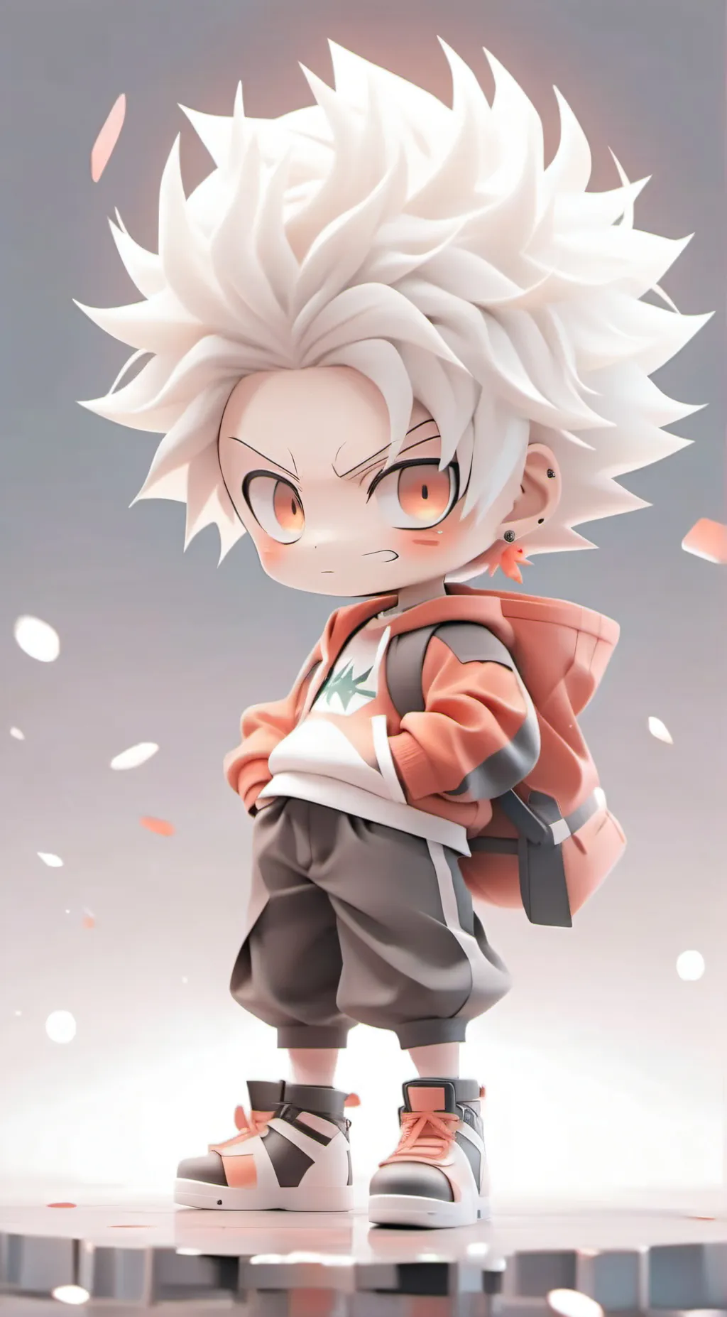 ai character: Katsuki bakugo  background