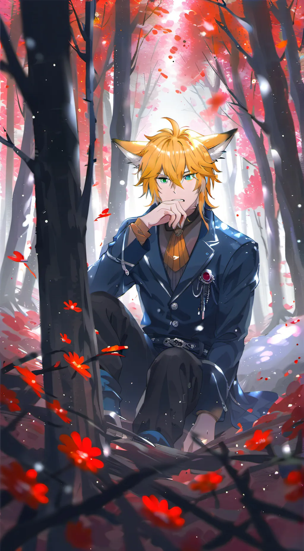 ai character: vester background