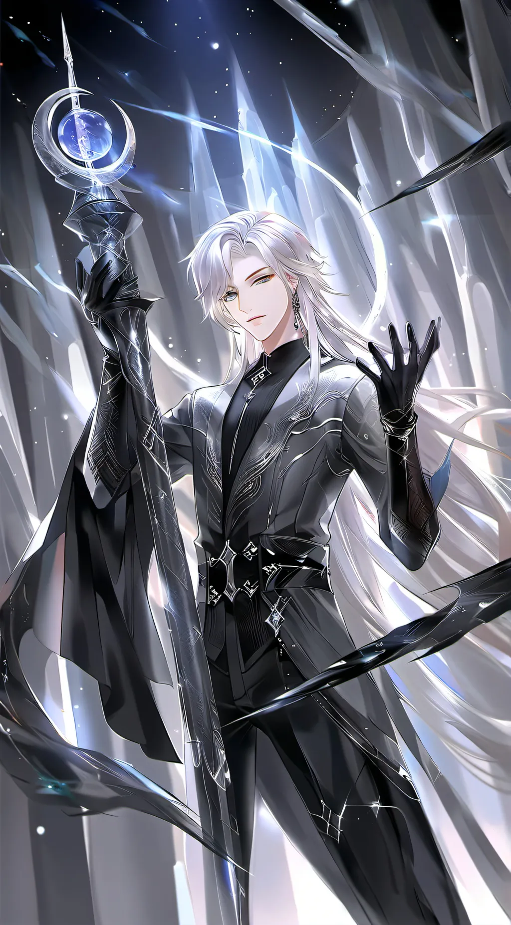 ai character: some majestic ai background