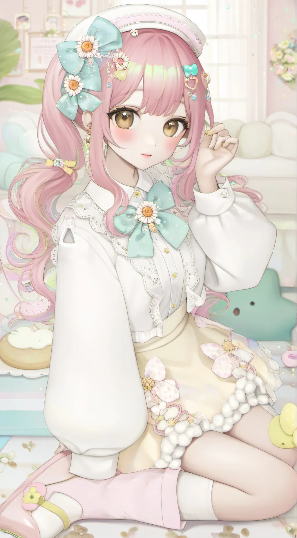 ai character: Susie  background