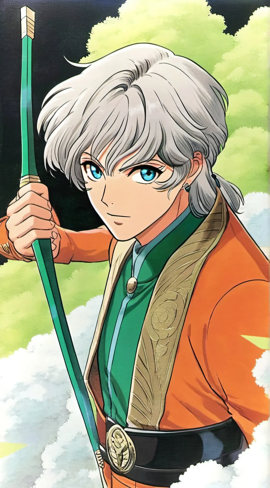 ai character: Ang  background