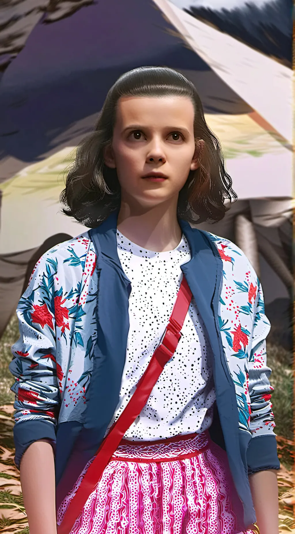 ai character: Eleven  background