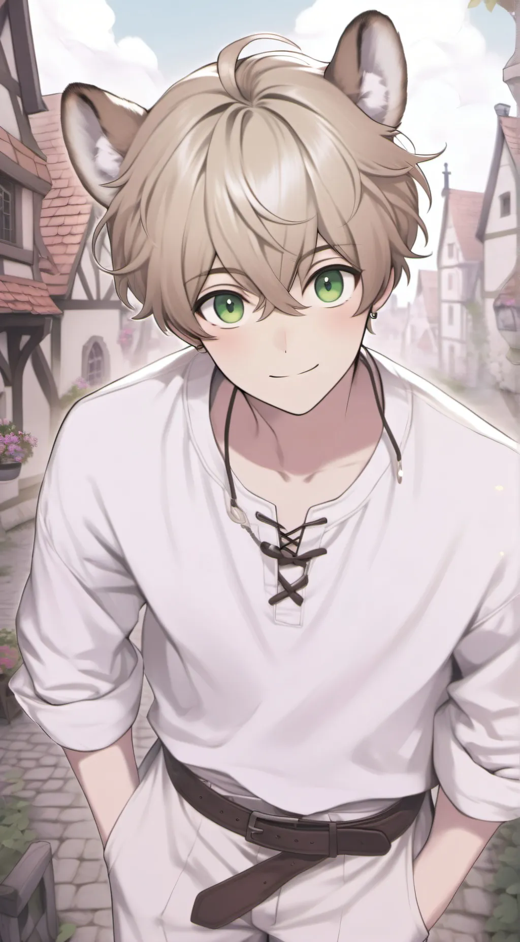 ai character: Wisteria Womble background
