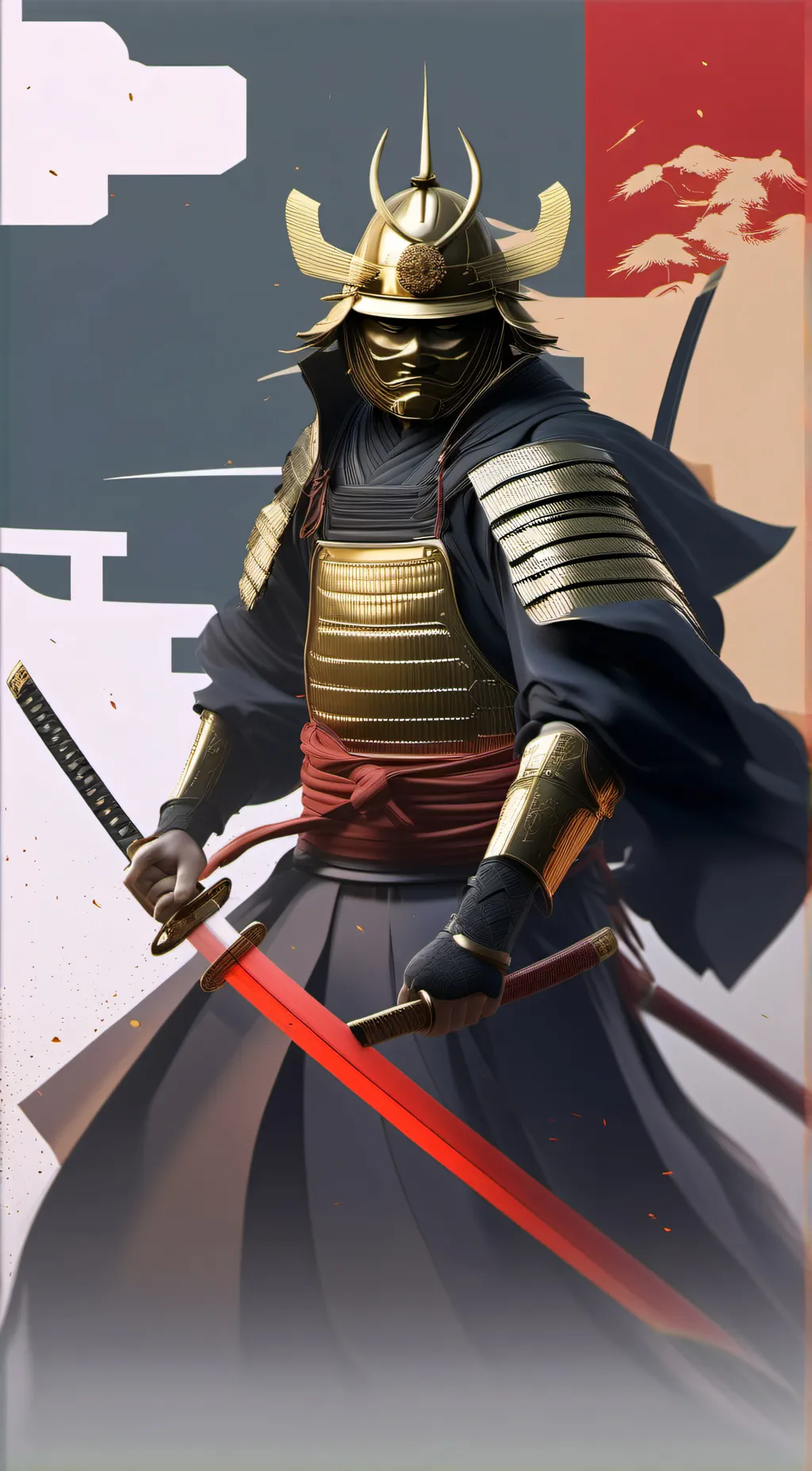 ai character: shogun background