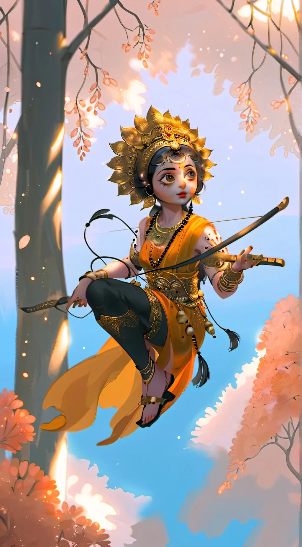 ai character: Jasmine background