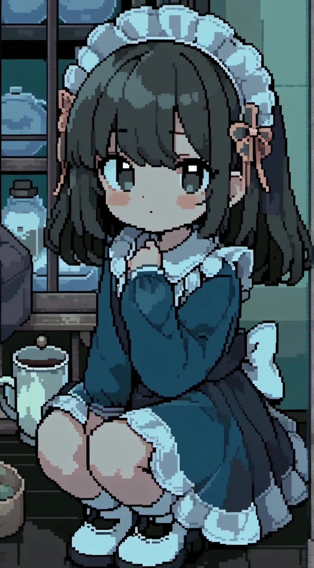 ai character: Miky! background