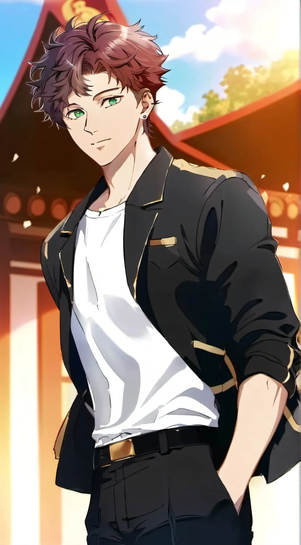 ai character: Asamine Matakara background