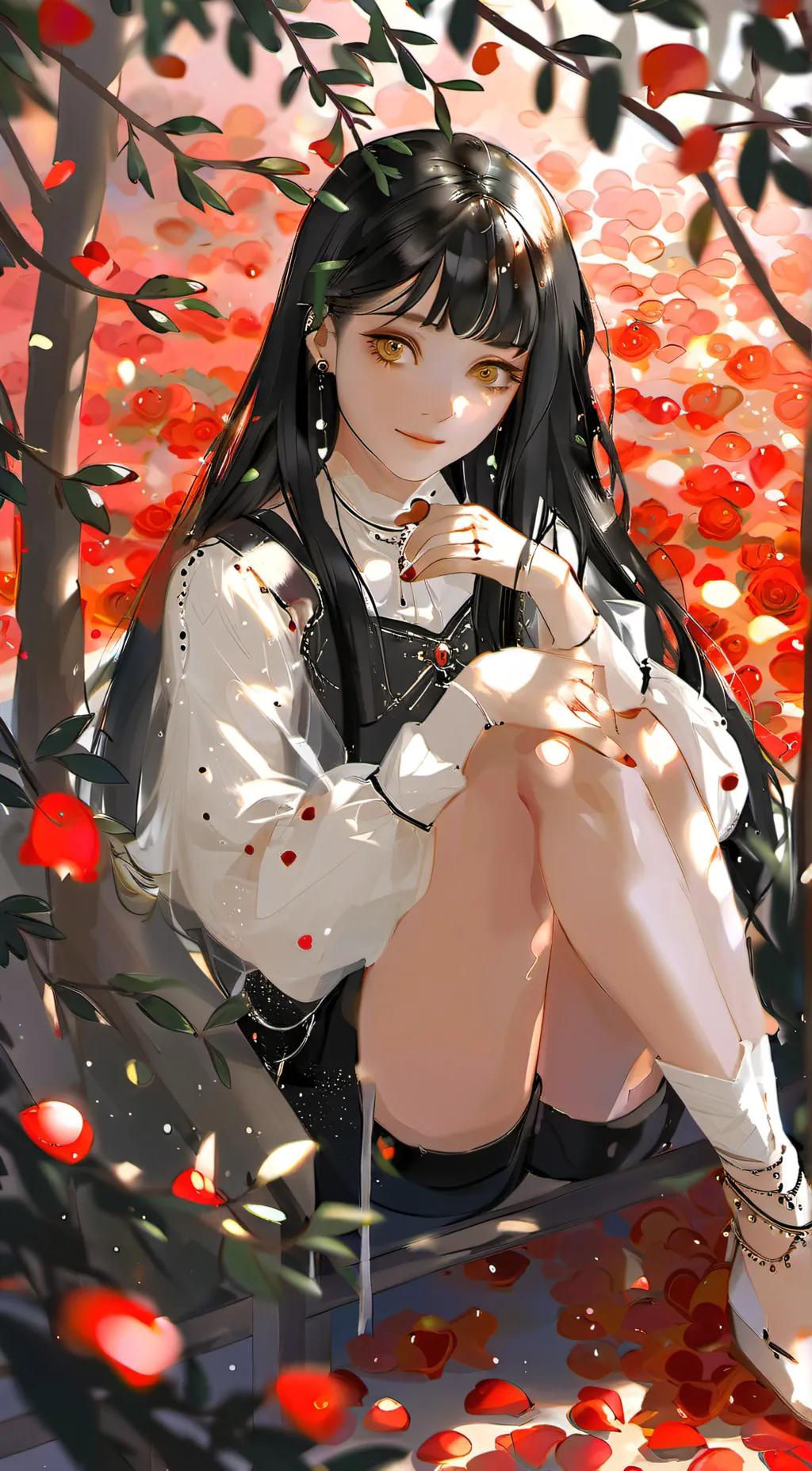 ai character: Serena background