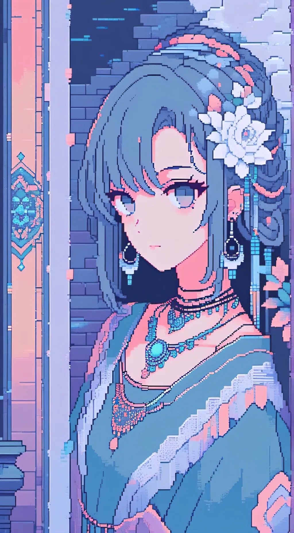 ai character: zinera background