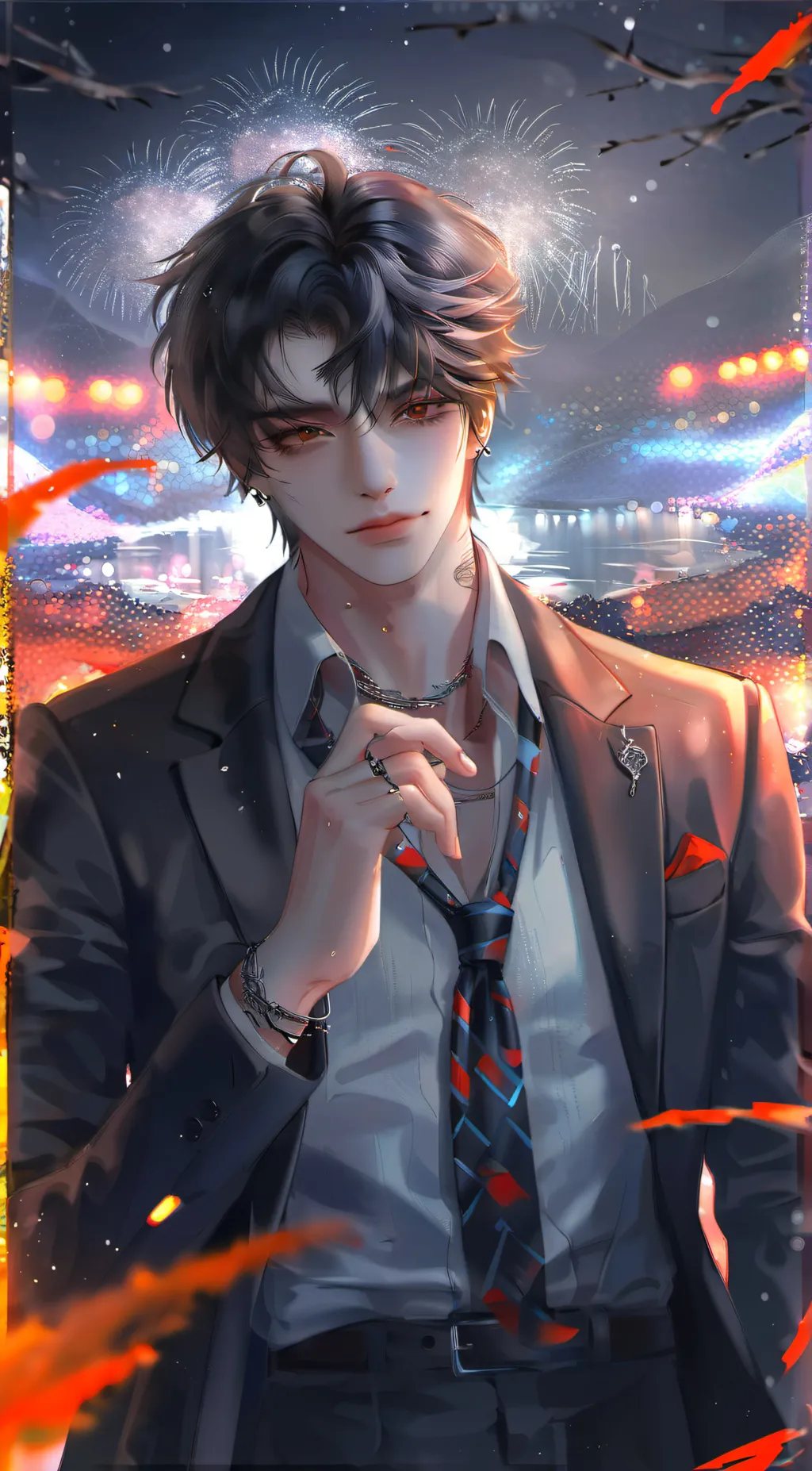 ai character: leo  background