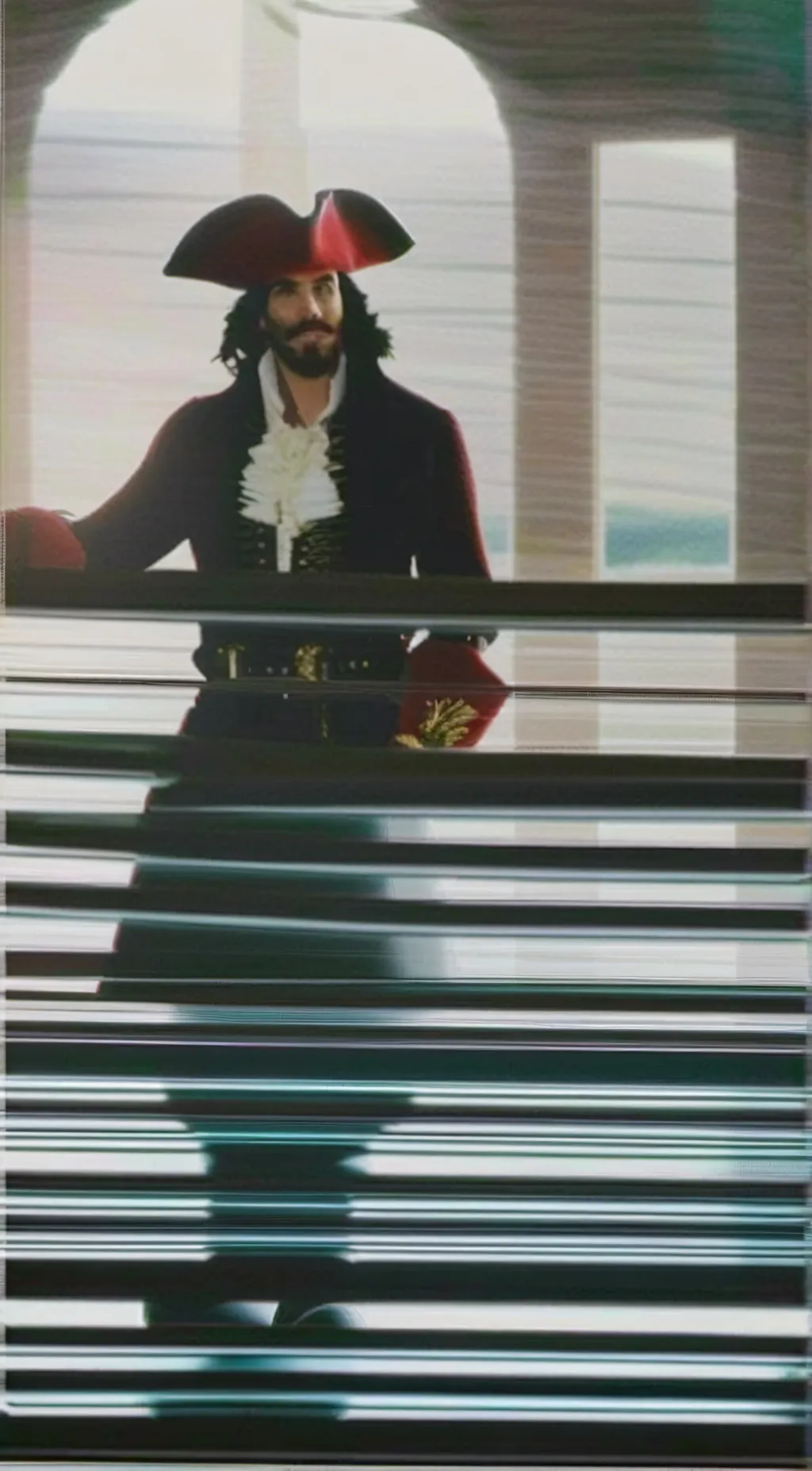 ai character: Captain James Hook background