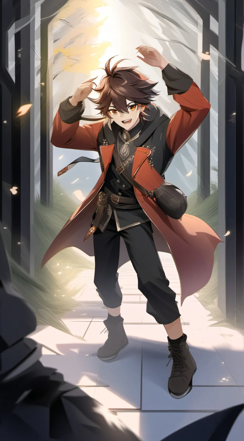 ai character: gaming  background