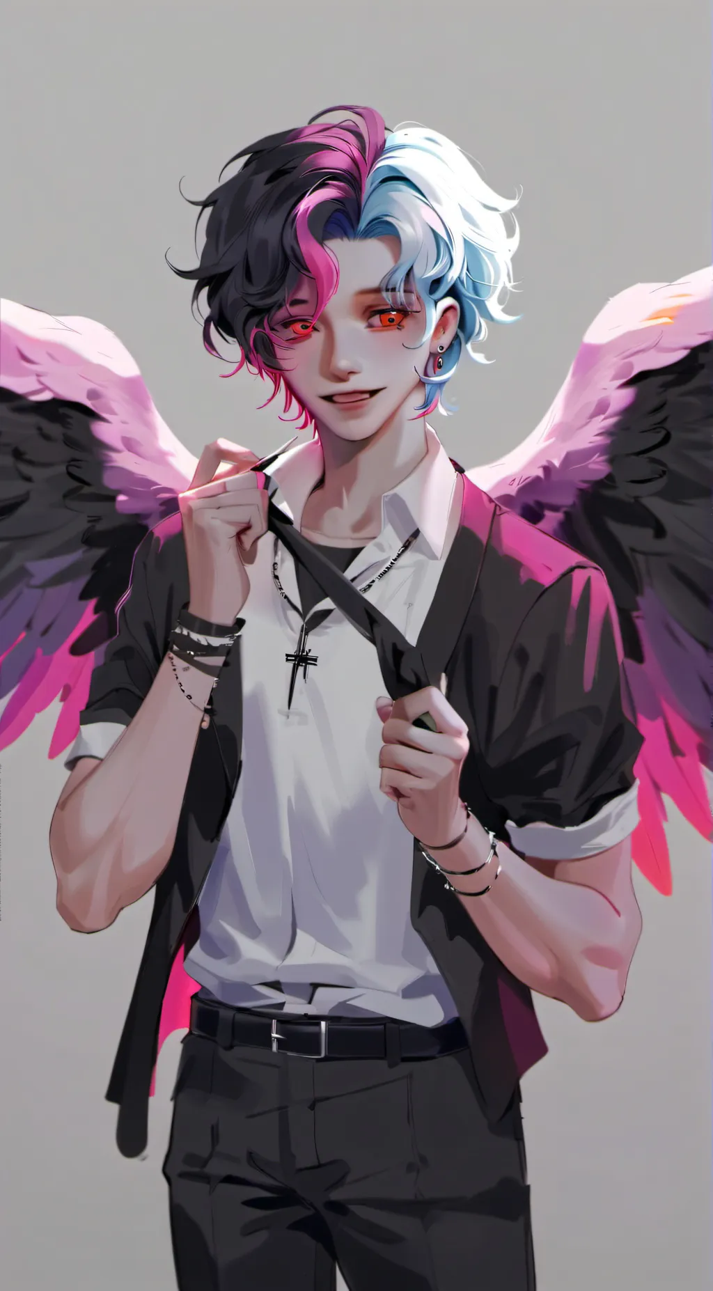 ai character: Kai  background