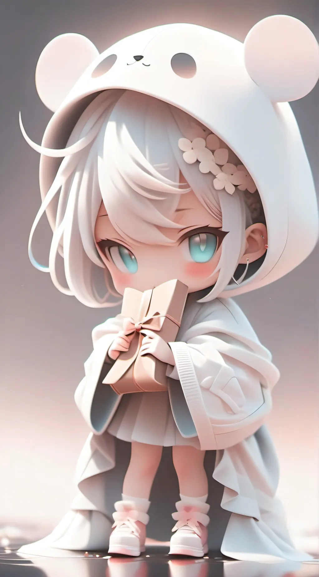 ai character: Sunflower  background