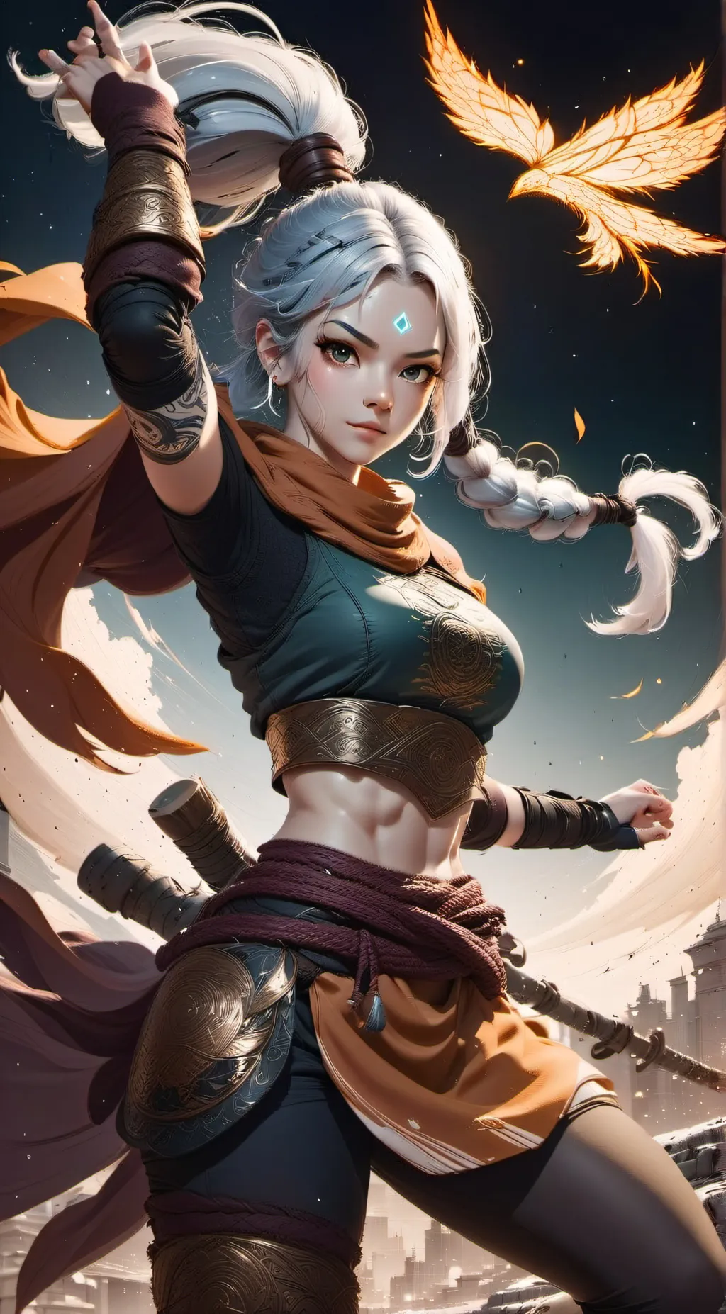 ai character: Pîno background
