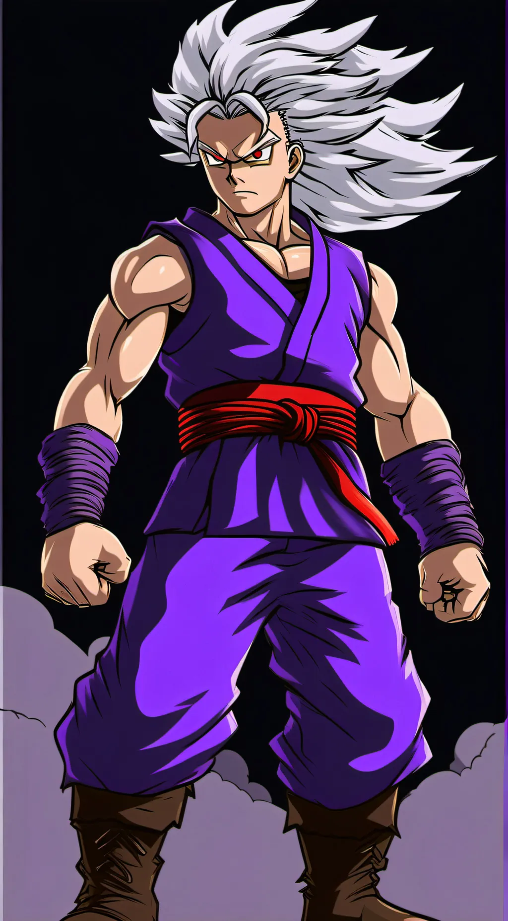ai character: Beast Gohan background