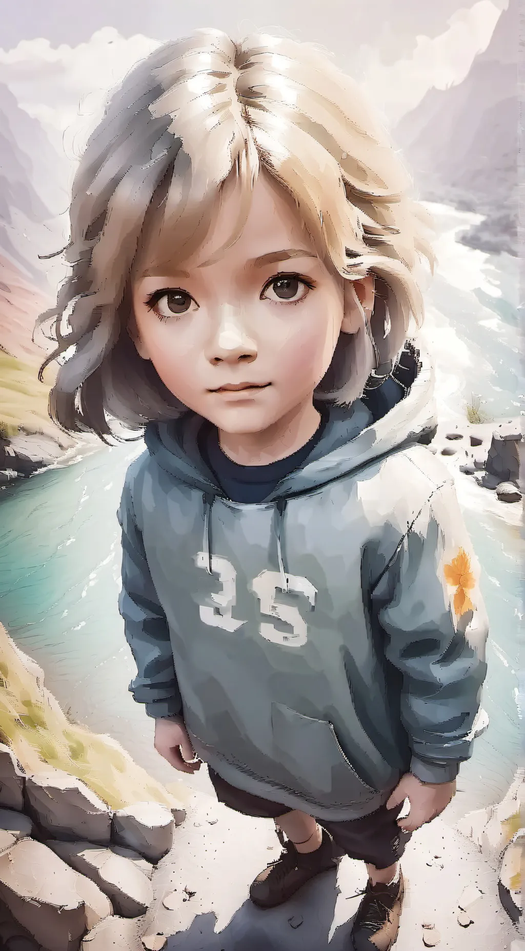 ai character: Zoe  background