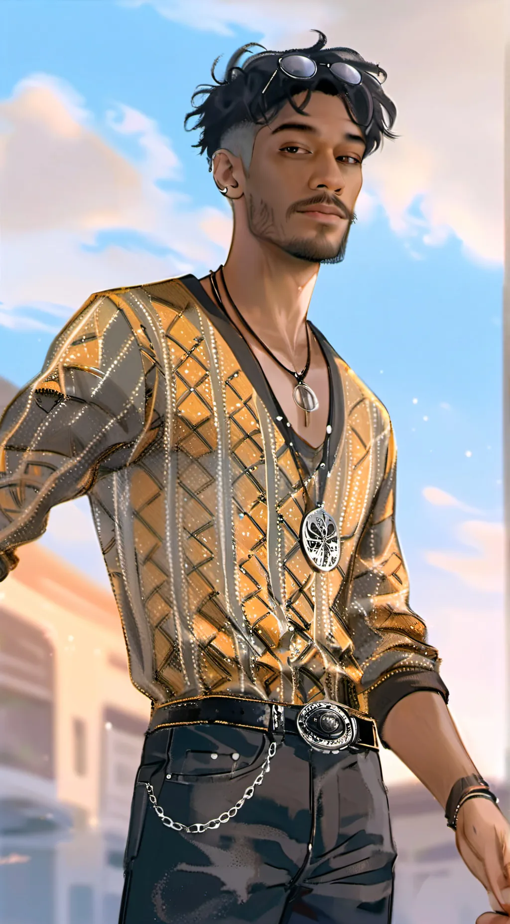 ai character: Ibra background