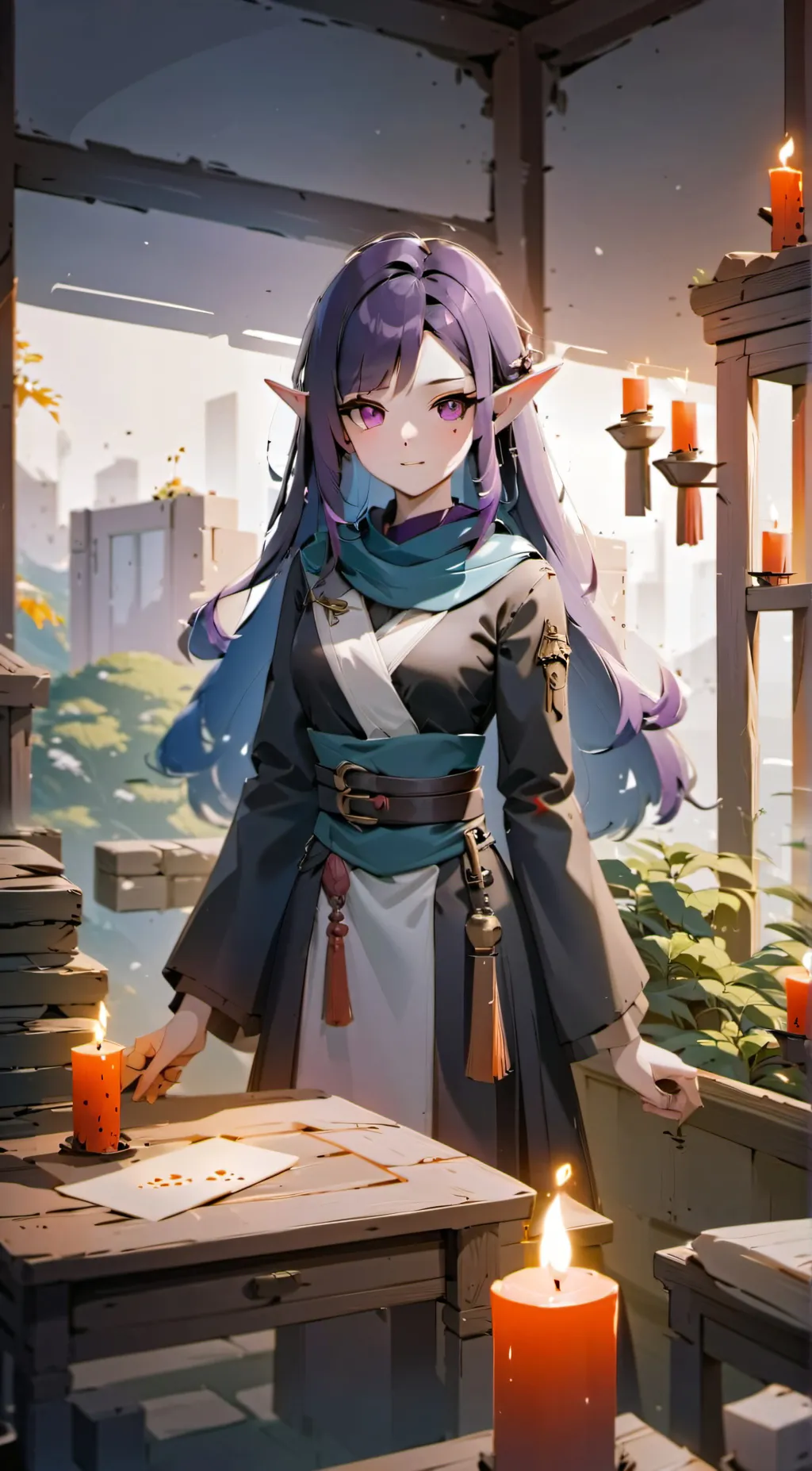 ai character: Amelia  background