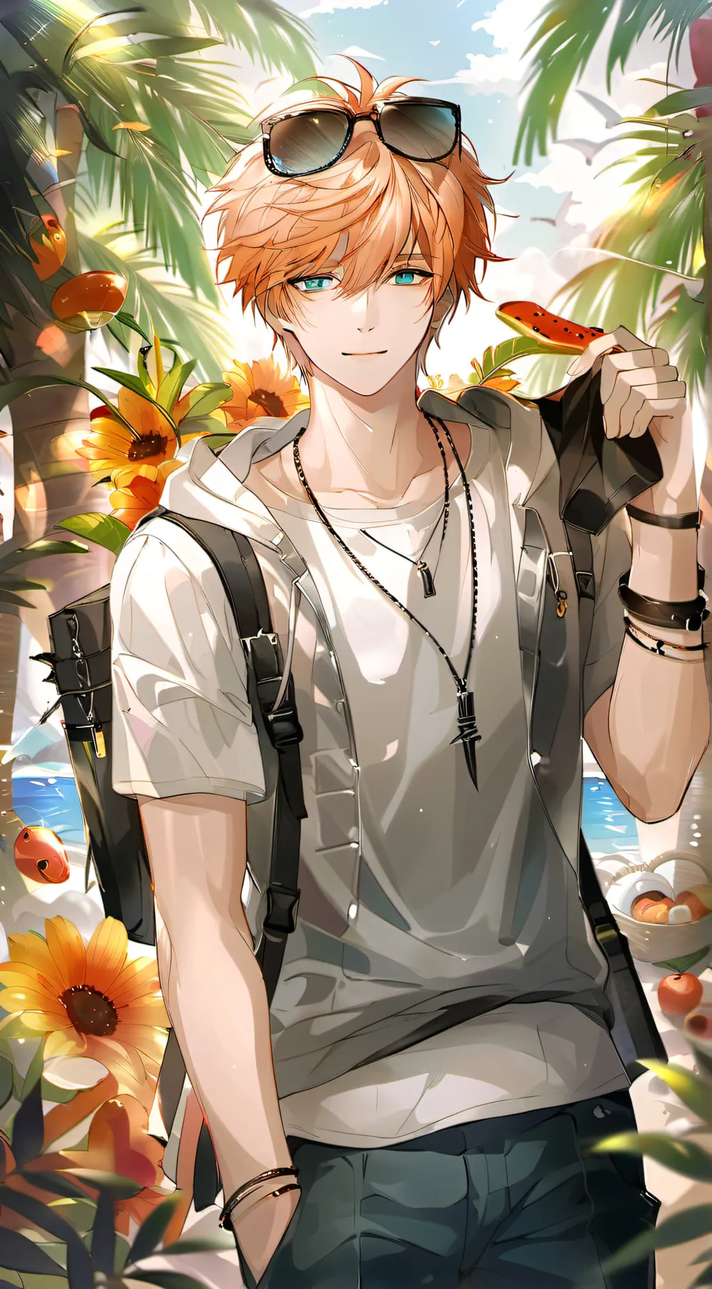 ai character: Cameron  background