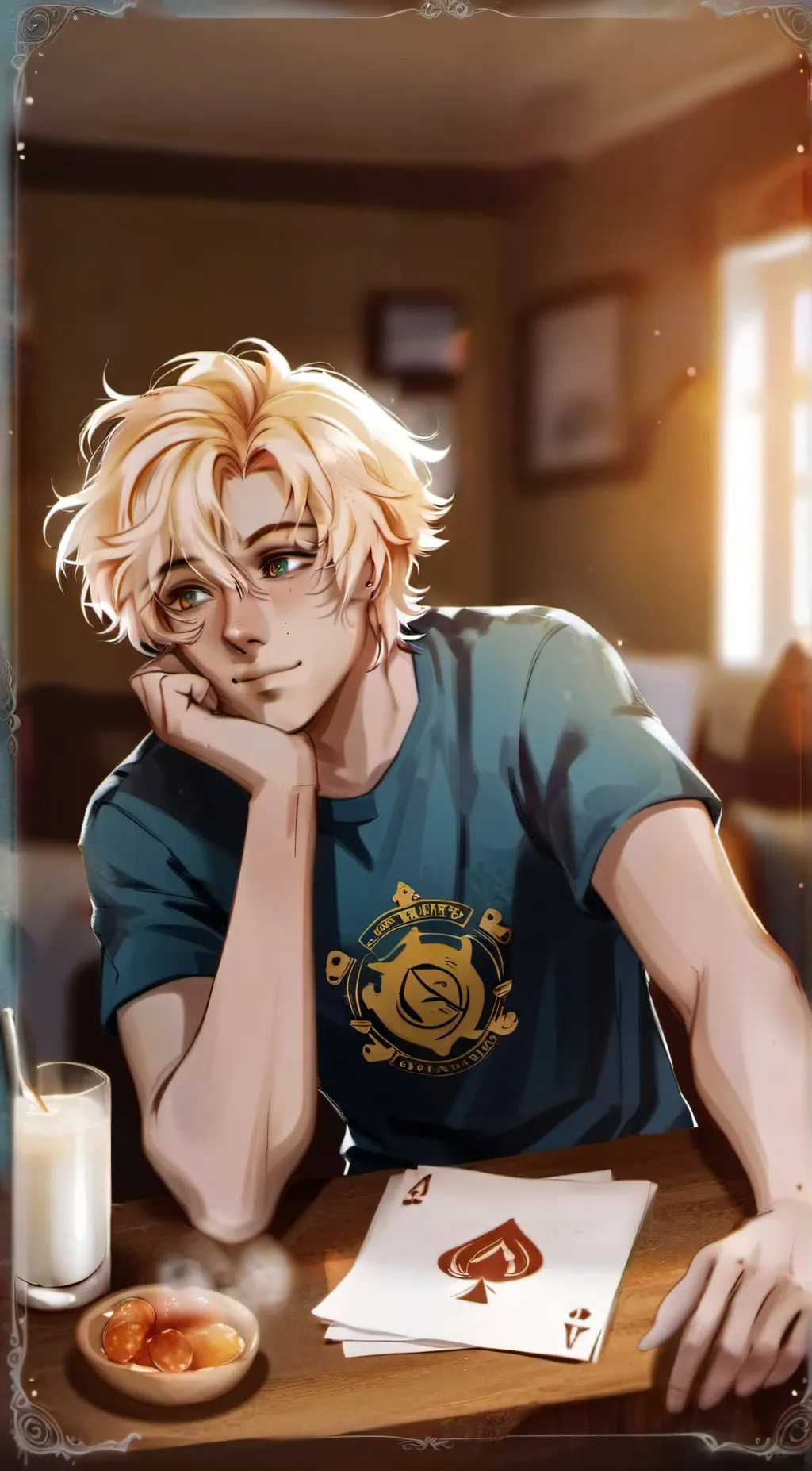 ai character: Will Solace background
