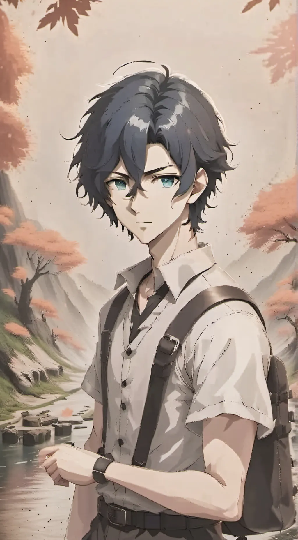 ai character: thyme background