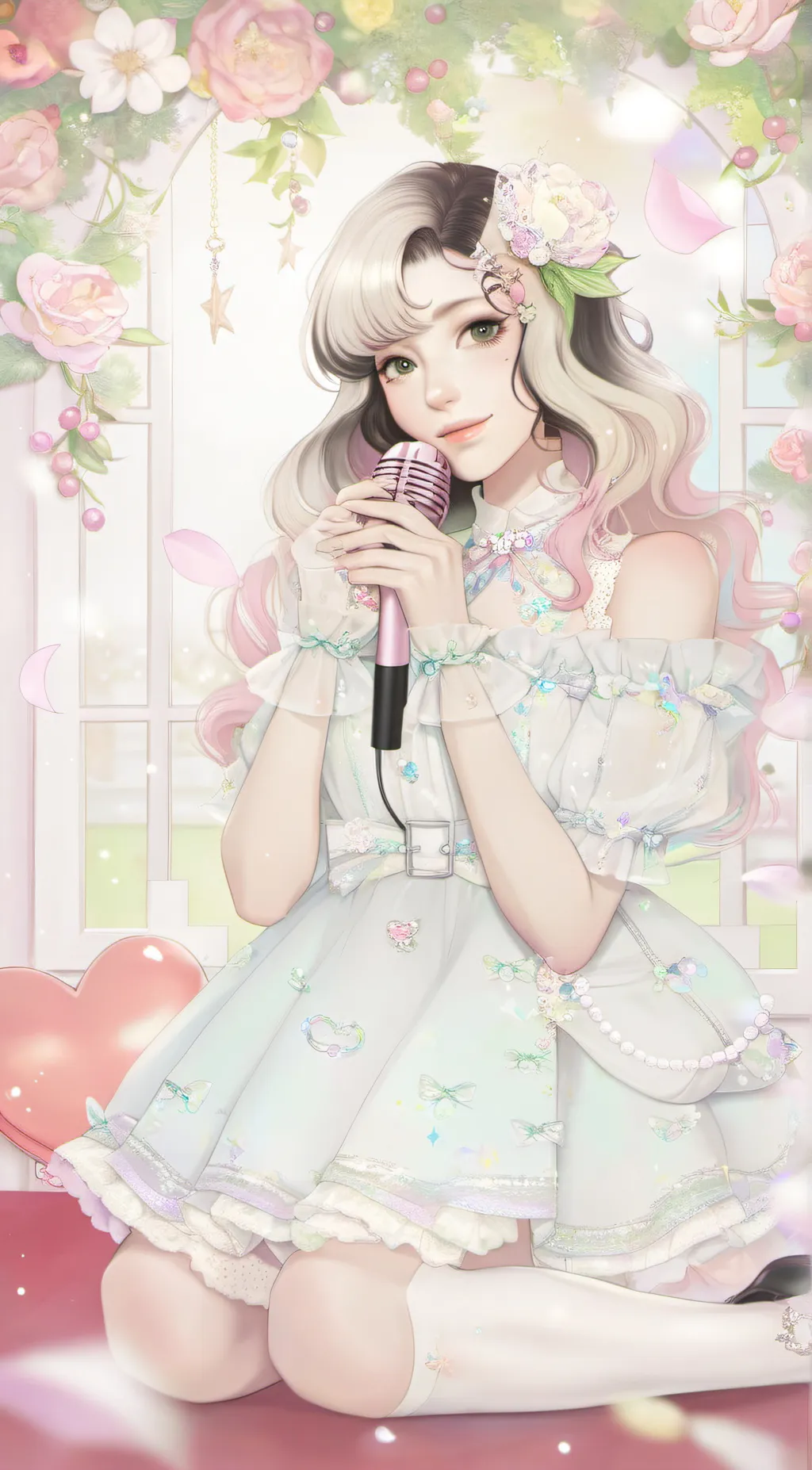 ai character: Melanie Martinez background